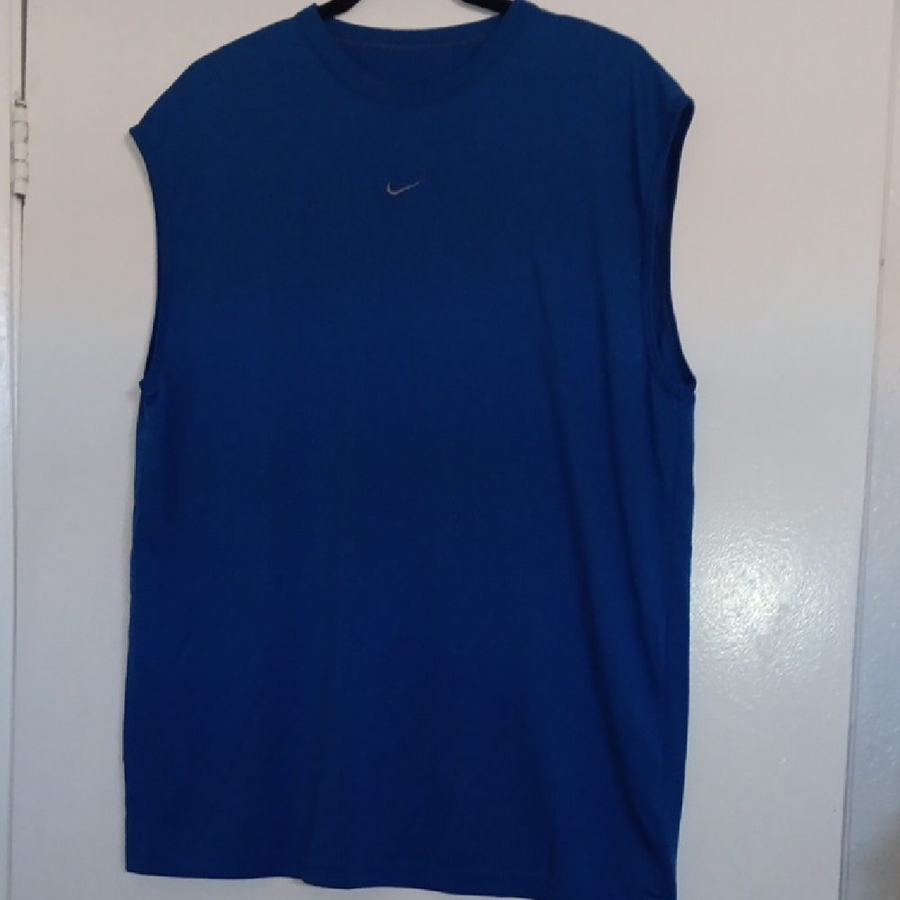 Nike Men's Royal Blue Muscle Shirt
